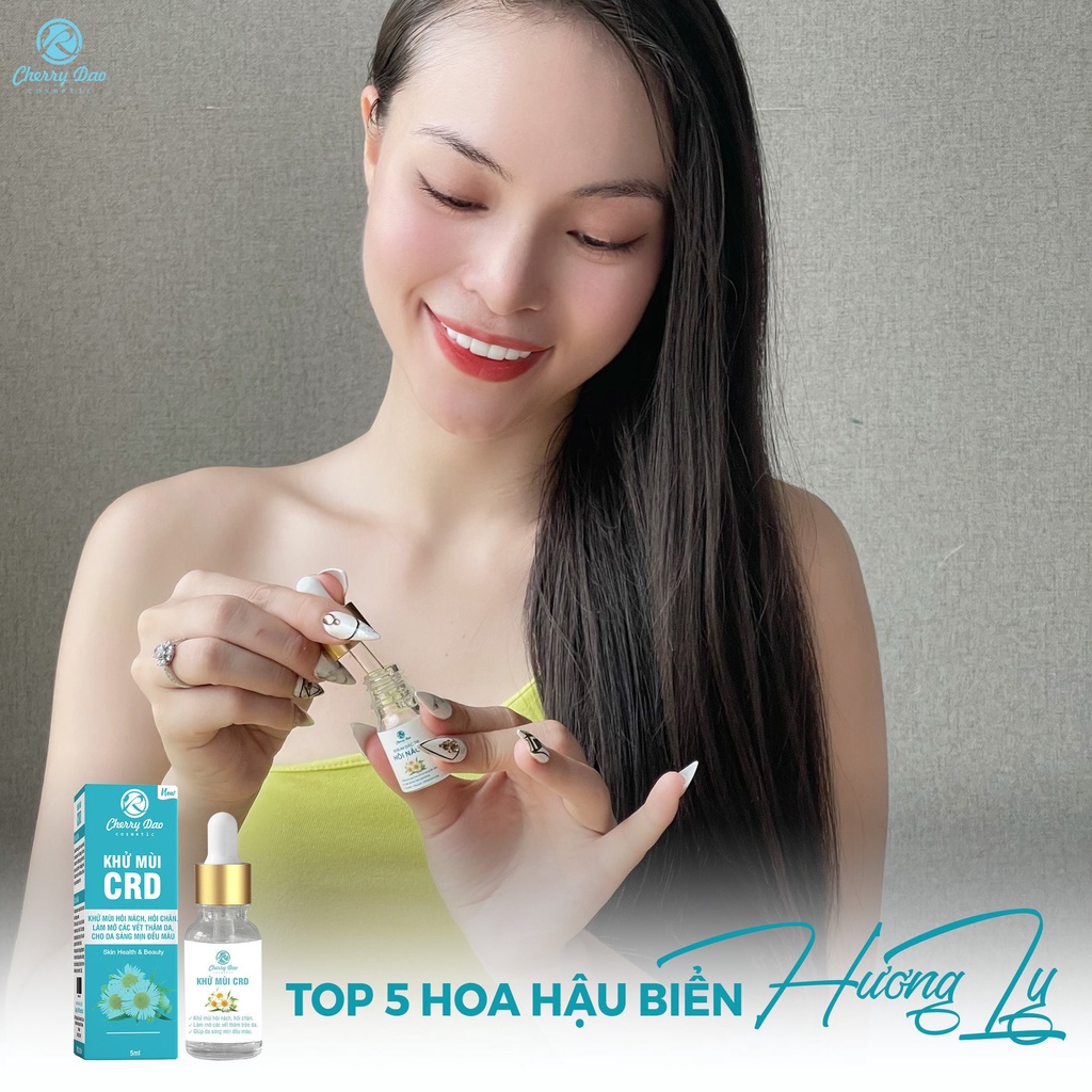 Khử mùi hôi nách  CAO CẤP  serum CRD giảm mồ hôi tay chân, khử mùi cơ thể hiệu quả cho da vùng nách sáng mịn hơn