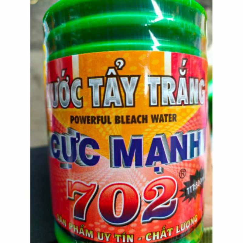 Nước tẩy trắng cực mạnh 702 - chai 500ml vệ sinh lốc máy, đầu bò xe máy