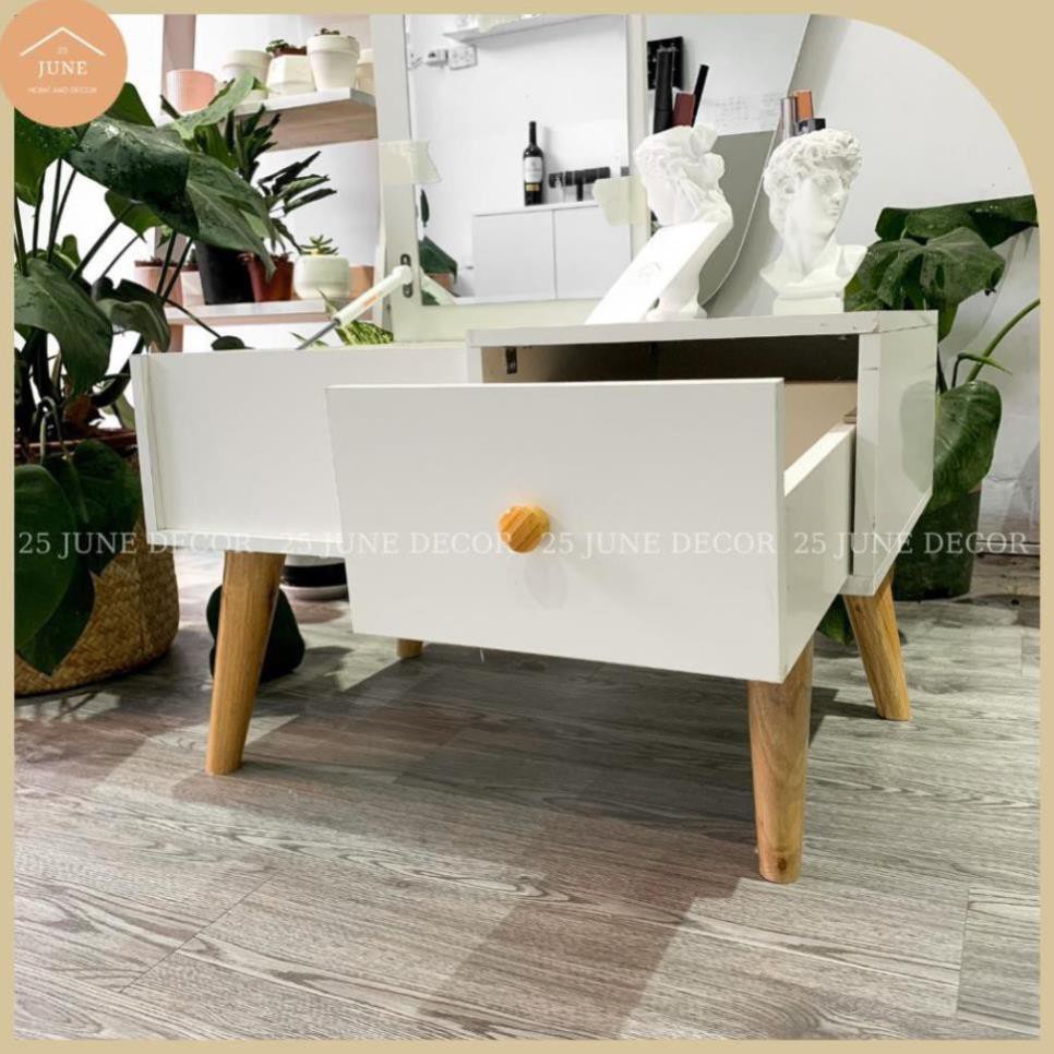 🌟MIỄN SHIP🌟 Bàn Trang Điểm Ngồi Bệt, Bàn Phấn Có Gương Gỗ MDF + Cao Cấp Chịu Lực Cao - KASSICE | BigBuy360 - bigbuy360.vn