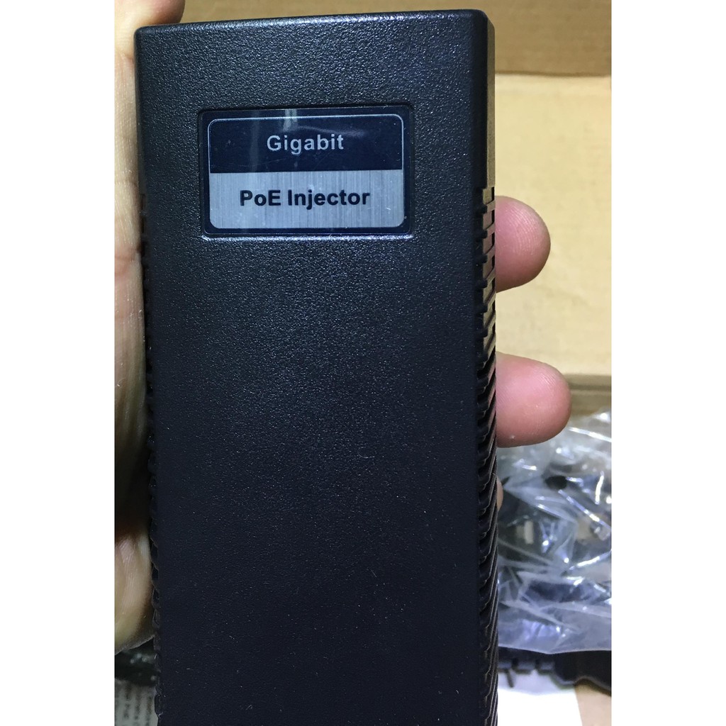 Nguồn POE Gigabit Ịnector PSE801G Adapter POE 1G, 48-56V/30W 10/100/1000