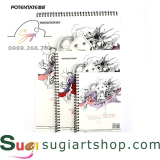 Sổ Vẽ Chì Ký Hoạ, Phác Thảo Potentate Sketchbook 150gsm - 32 tờ [ Sugi art shop]