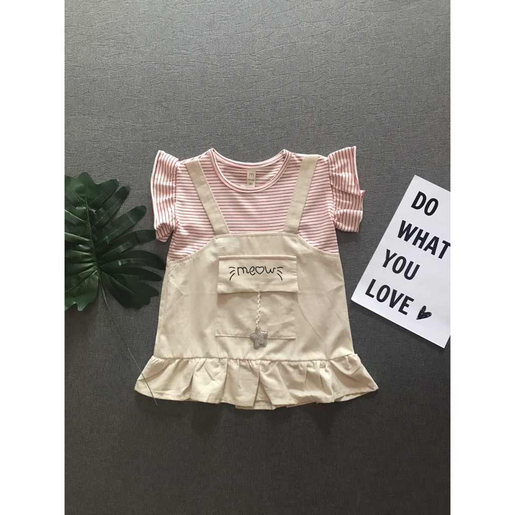 áo Yếm cho bé gái 1 tuổi (8-10 kg)