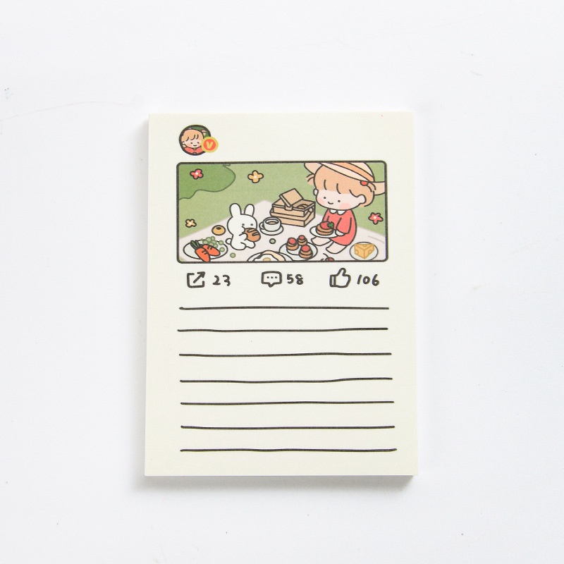 Giấy note memo pad nhiều mẫu