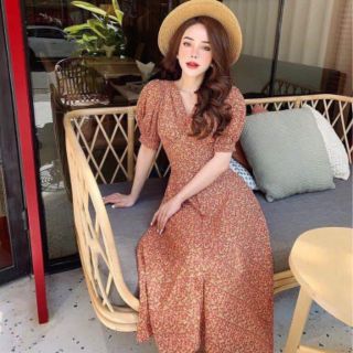 [SALE FOLLOW] Maxi Hoa Nhí 3 Màu
