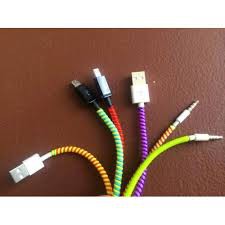 Combo 3 dây quấn cáp sạc 2 màu giá rẻ