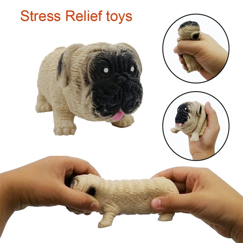 1 đồ chơi giảm căng thẳng hình chó Puppi Pug