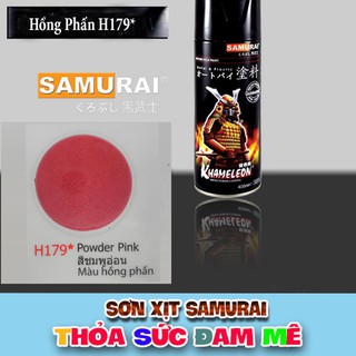 Chai sơn màu hồng phấn H179