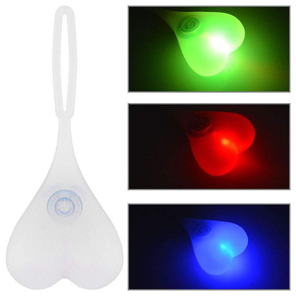 ⚡Trong kho⚡ Silicone đèn led hậu hình quả trứng cho xe đạp