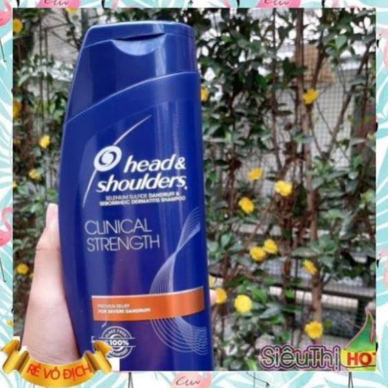 Dầu gội head shoulders Mi linical strength 400ML