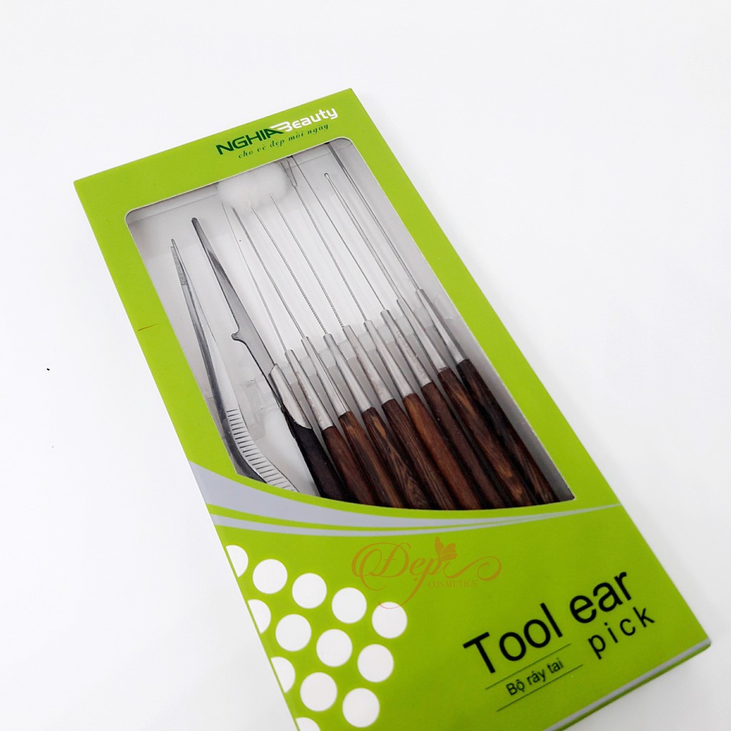BỘ RÁY TAI NGHĨA BEAUTY TOOL EAR PICK (10 MÓN) Shopee Việt Nam