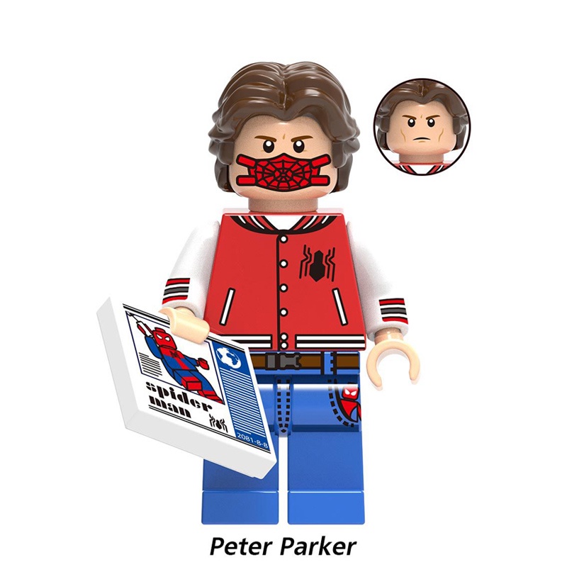 Đồ Chơi Lắp Ráp Mô Hình Nhân Vật Người Nhện Marvel