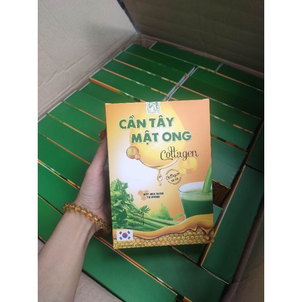 Cần Tây Mật Ong Collagen  thanh lọc cơ thể