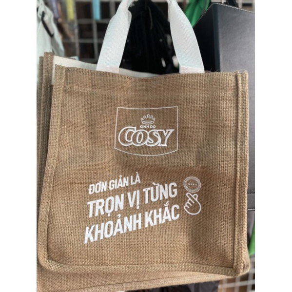 Túi xách sợi cói cho nữ size 30×30 x 10