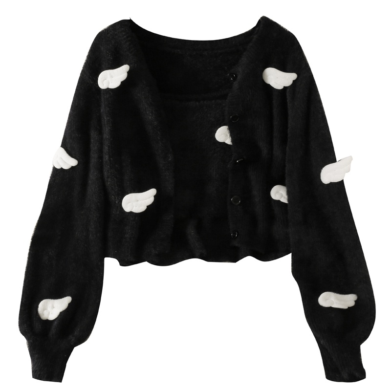 Áo Khoác Lông Nhung Tay Dài Cổ Tròn Dáng Rộng Thời Trang Mùa Thu Cho Nữ