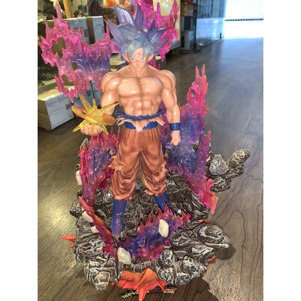 (Hết hàng) Mô hình Goku supper saiyan Dragon ball có Led 35cm