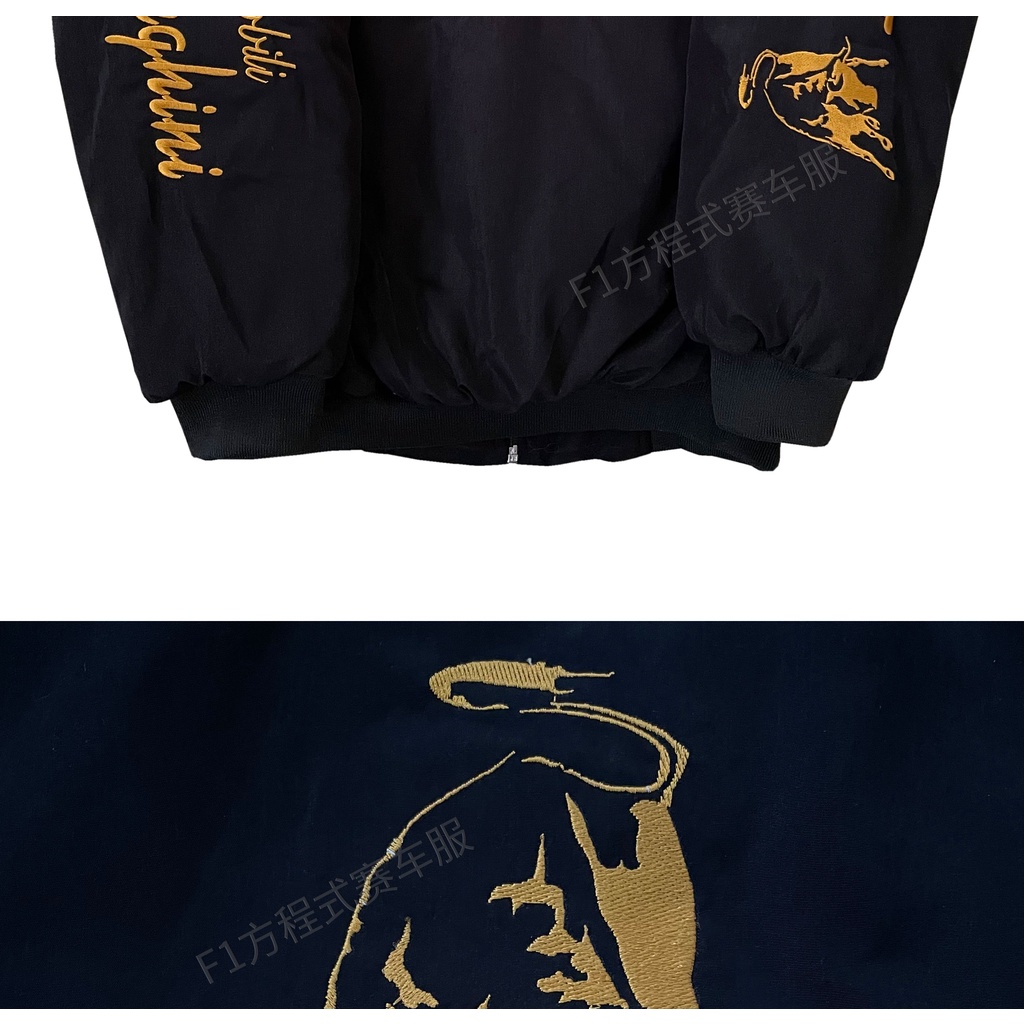 Áo Khoác Cotton Thêu Họa Tiết Phong Cách Retro Mỹ Thời Trang Thu Đông F1