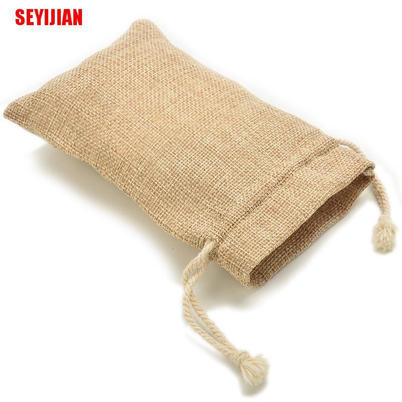 Túi Dây Rút Mini Vải Bố Đựng Quà Đám Cưới Tiện Dụng