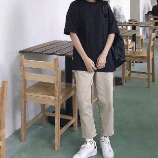 Quần basic kaki 3 màu cho nam nữ