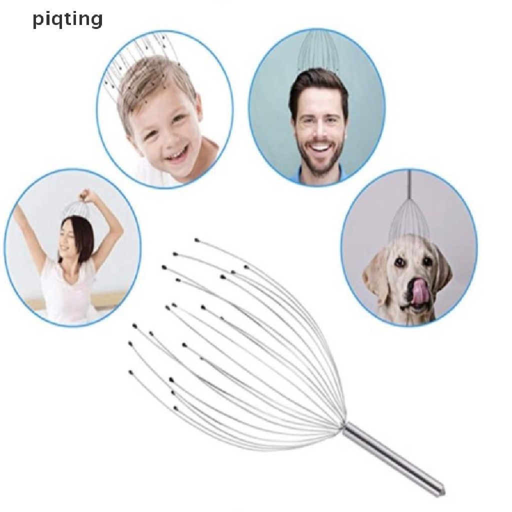 [Hàng mới về] Dụng cụ mát xa da đầu với 20 xúc tu giúp thư giãn sâu thoải mái