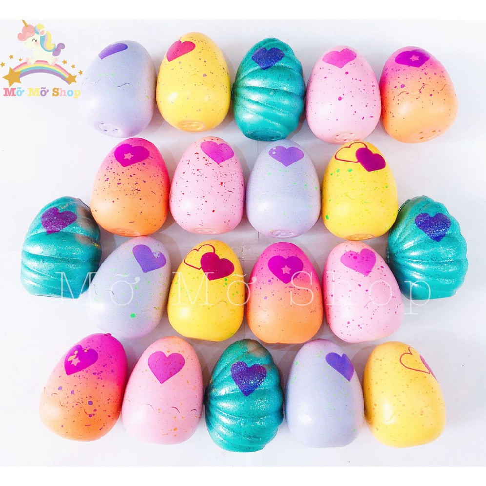 Combo 5 Trứng Hatchimals - Hatchimal Các Mùa Cho Bé - Tặng 5 Shopkins