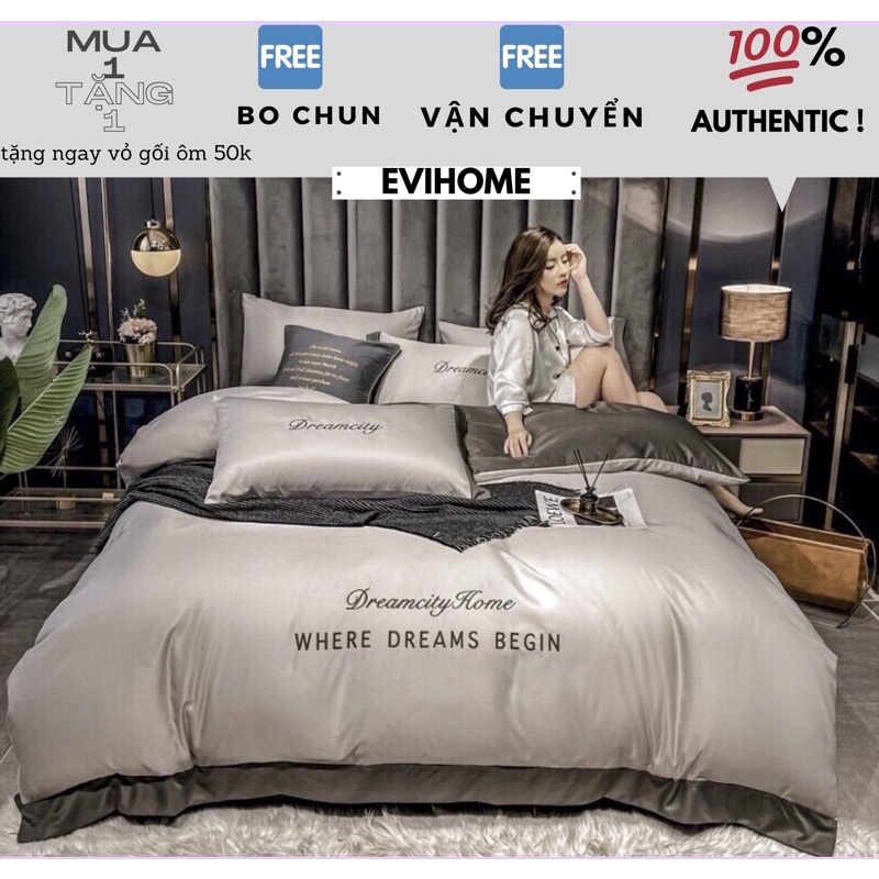 Bộ Chăn Ga Gối Phi Lụa 4 Món Nhập Khẩu Đủ Bẩy Màu Đơn Sắc Siêu Xịn | BigBuy360 - bigbuy360.vn