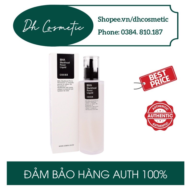 Dung dịch BHA Blackhead Power Liquid Cosrx 100ML