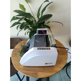Máy đếm tiền ngân hàng hay dùng - Công nghệ Nhật Bản - Phát hiện tiền giả Xindatech 9100C