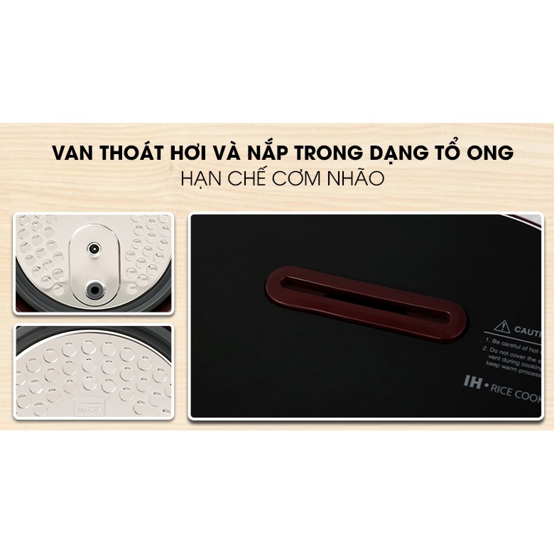 Nồi cơm cao tần Sharp KS-IH191V-RD