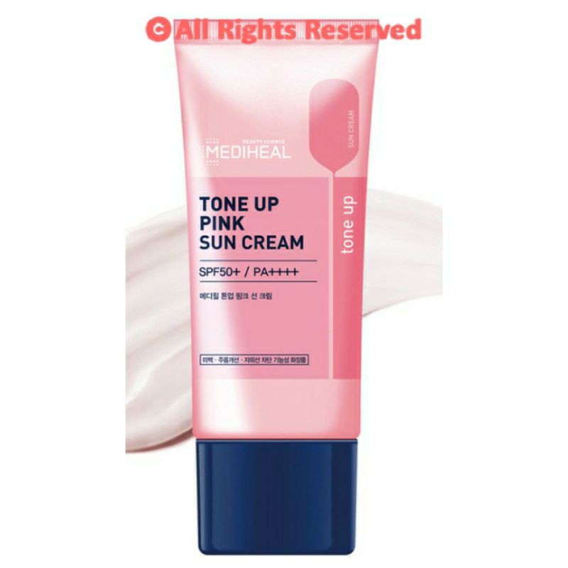 (DATE 20-04-2023) Kem Chống Nắng Trắng Da Mediheal TONE-UP PINK SUN CREAM
