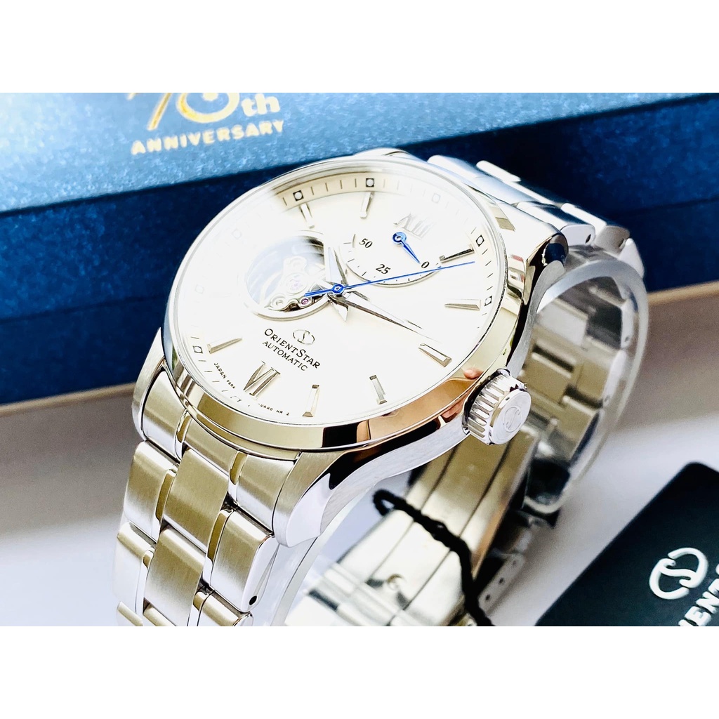 Đồng Hồ Nam ORIENT Star Open Heart RE-AT0003S00B Chính Hãng Tặng Dây Da Cao Cấp