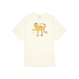 Áo thun LEVENTS "MY ANIMALS" Series Hổ/ Cream tee local brand form rộng