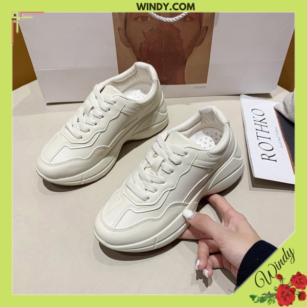 Giày Thể Thao Nữ Sneaker Da Mịn Windy.com