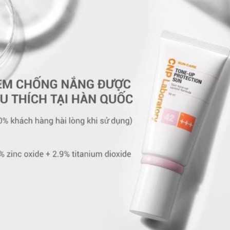 Kem Chống Nắng CNP Laboratory Tone-Up Protection Sun SPF 42/PA+++ Dành Cho Da Nhạy Cảm 50ml
