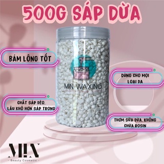 500g sáp wax lông coconut nhập khẩu