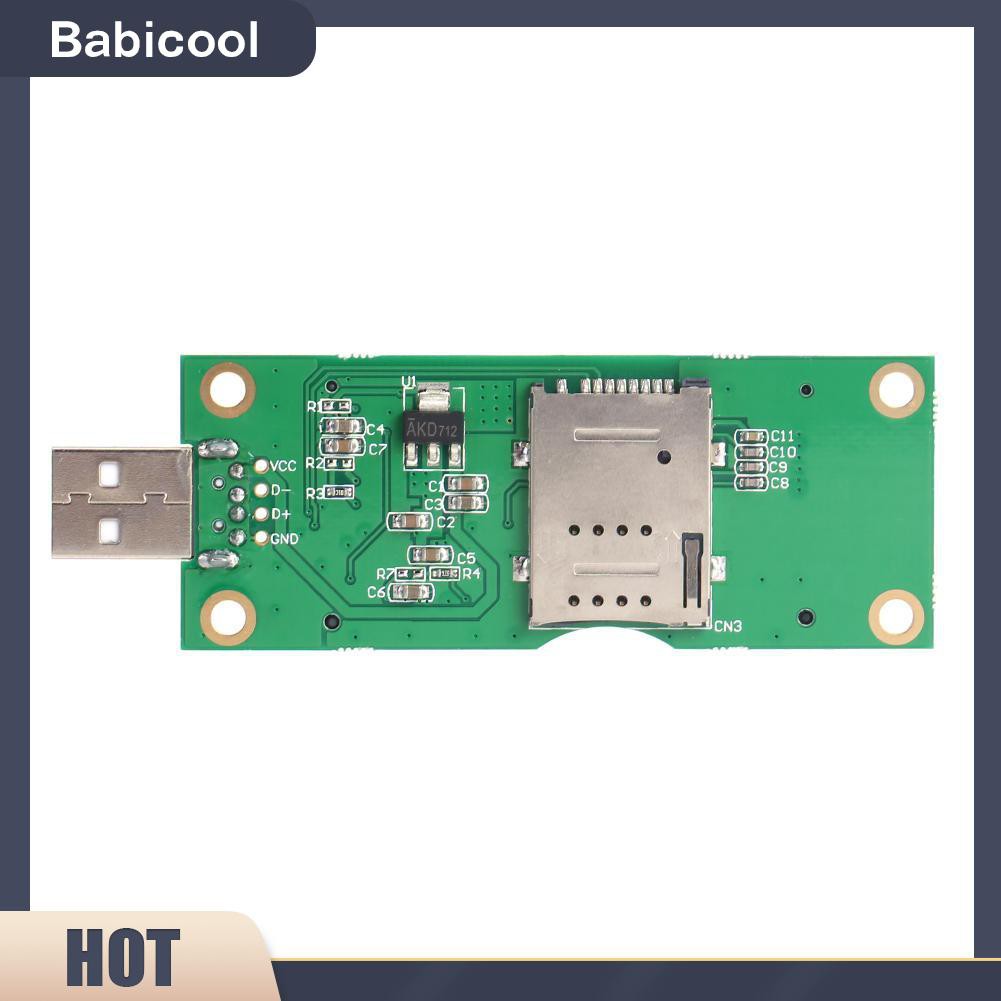 Bộ Chuyển Đổi Mini Pci-E Sang Usb Với Khe Cắm Sim 8pin Cho Mô Đun Wwan / Lte | WebRaoVat - webraovat.net.vn