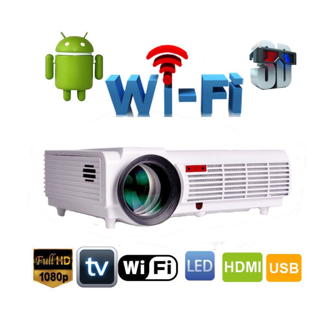 Máy chiếu SMART PRO Smart TV Projector 100 inch  X4A Full HD Android / WIFI