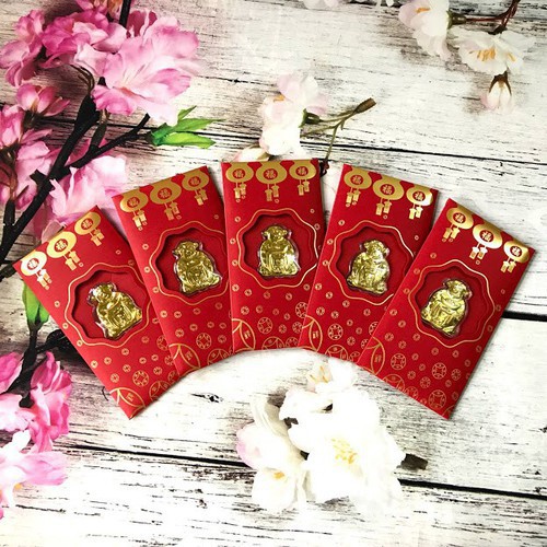 Bao lì xì hình thần tài mạ vàng hot nhât 2021 | BigBuy360 - bigbuy360.vn