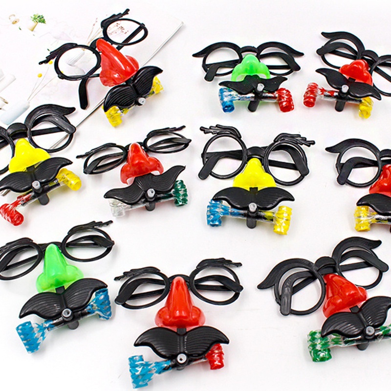 Còi Thổi Hình Rồng Đeo Mắt Kính Vui Nhộn Dùng Làm Quà Tặng Sinh Nhật Cho Bé