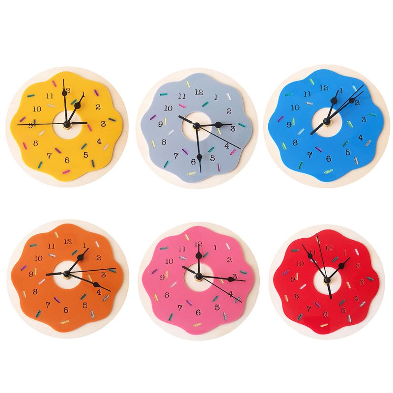 Đồng Hồ Treo Tường Không Gây Tiếng Ồn Phong Cách Bắc Âu Đơn Giản Trang Trí Nhà Cửa / Văn Phòng