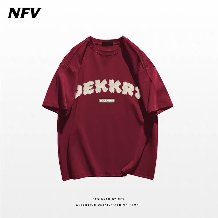 Áo Thun Tay Lỡ DEKKRS Cotton Nhung, Áo Phông Dáng Rộng Mẫu Mới 2022 CAMSTORE M10