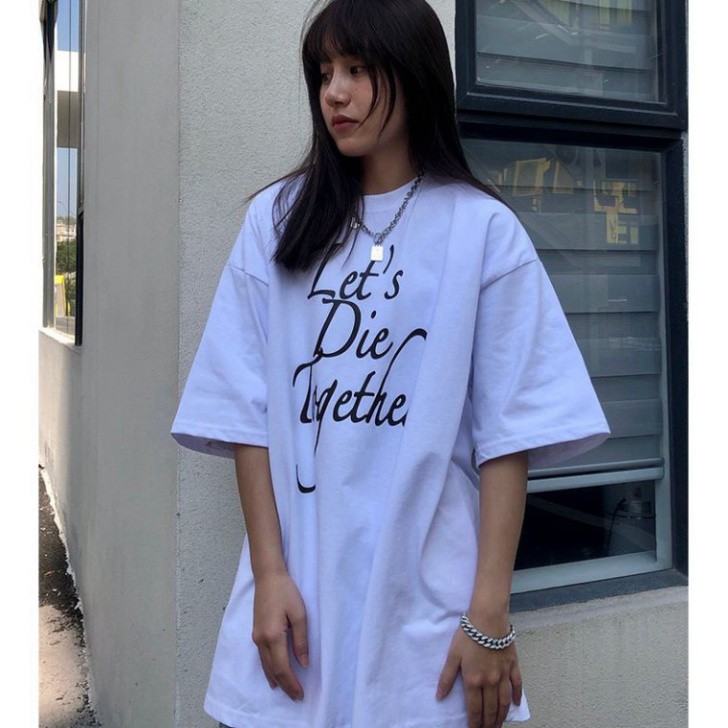 ÁO THUN, ÁO PHÔNG TAY LỠ UNISEX FORM RỘNG OVERSIZE LET TOGETHER NELLY ANIME M811 DH SHOP SUPERSALE