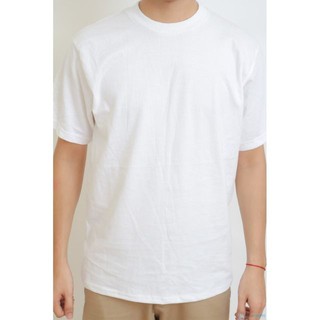 Áo phông nam cộc tay. Màu trắng