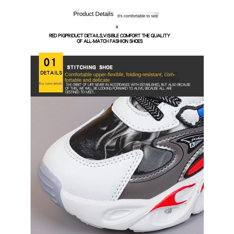 Giày thể thao thoáng khí thời trang cho bé trai