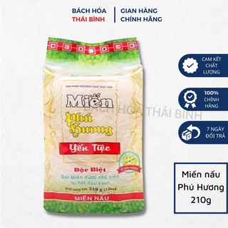Miến đậu xanh yến tiệc Phú Hương miến nấu gói 210g