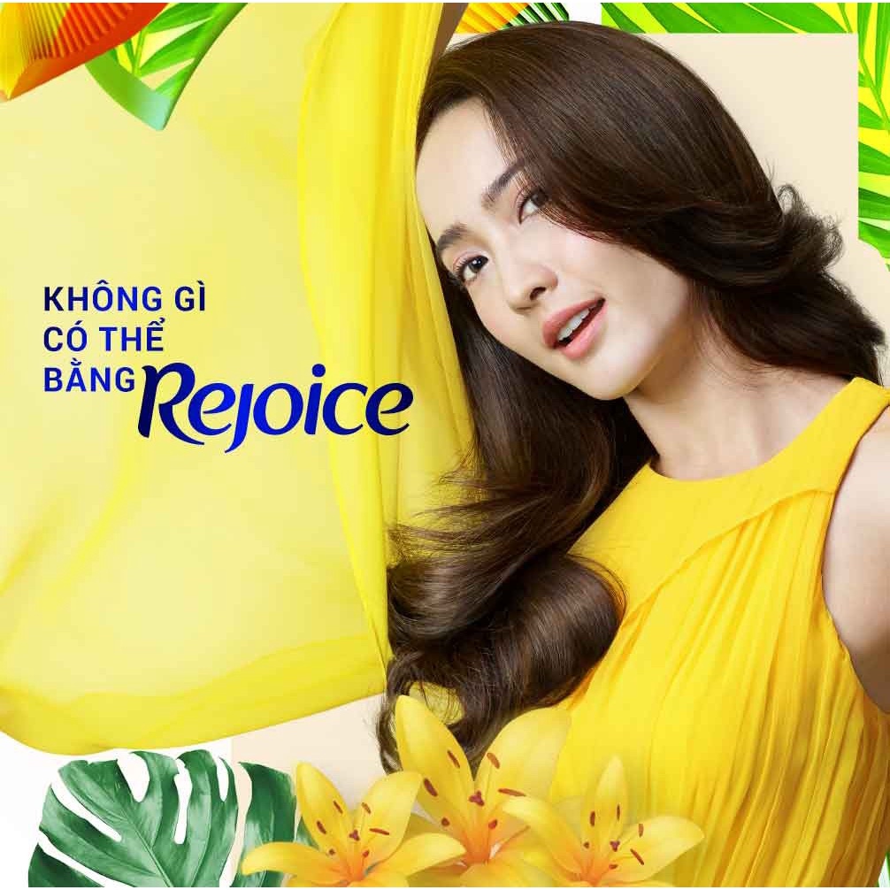 Dầu gội siêu to Rejoice Siêu mượt 1800ml tặng kèm 20 lưỡi lam London