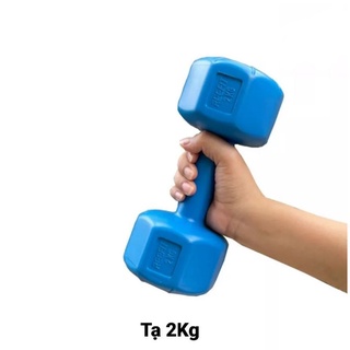 Tạ tay 2kg nhựa