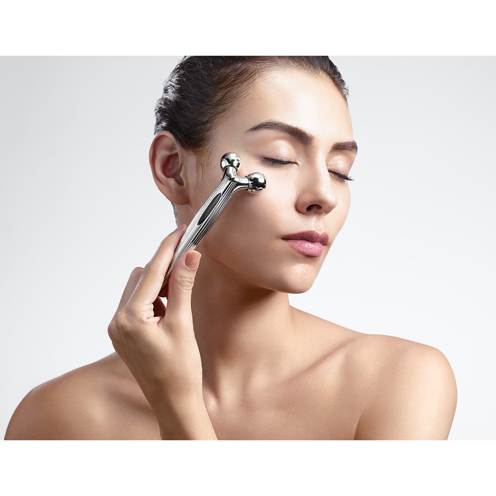 Cây lăn massage mặt Refa S Carat Ray - Made in Japan