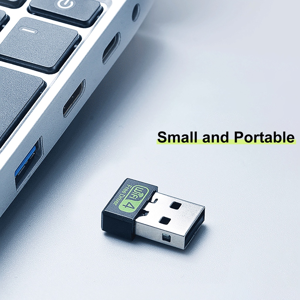 Thẻ Mạng Không Dây Tốc Độ Cao 150Mbps RTL8188 Không Cần Truy Cập USB Có Ăng Ten Điều Hướng Omni