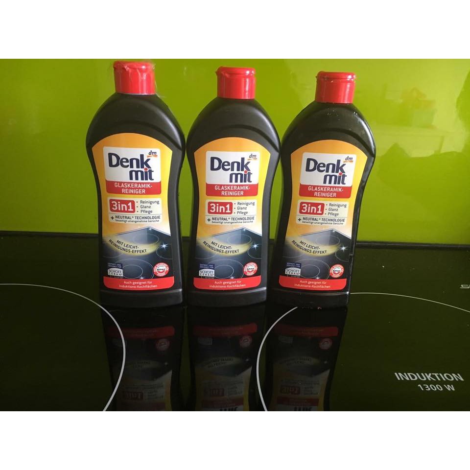 Dung dịch vệ sinh bếp từ, bếp điện Denkmit