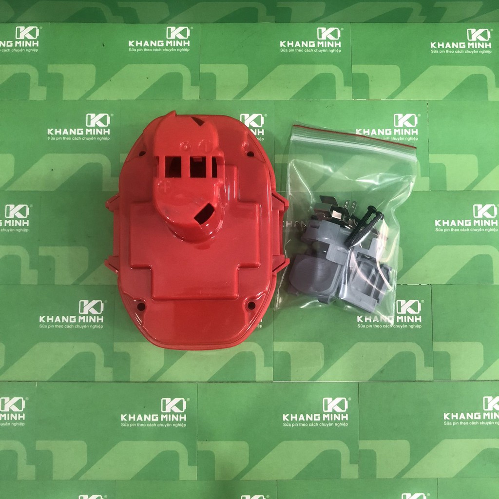 Vỏ pin makita 18V - 3.0Ah Ni-Mh, vỏ mới 100%.